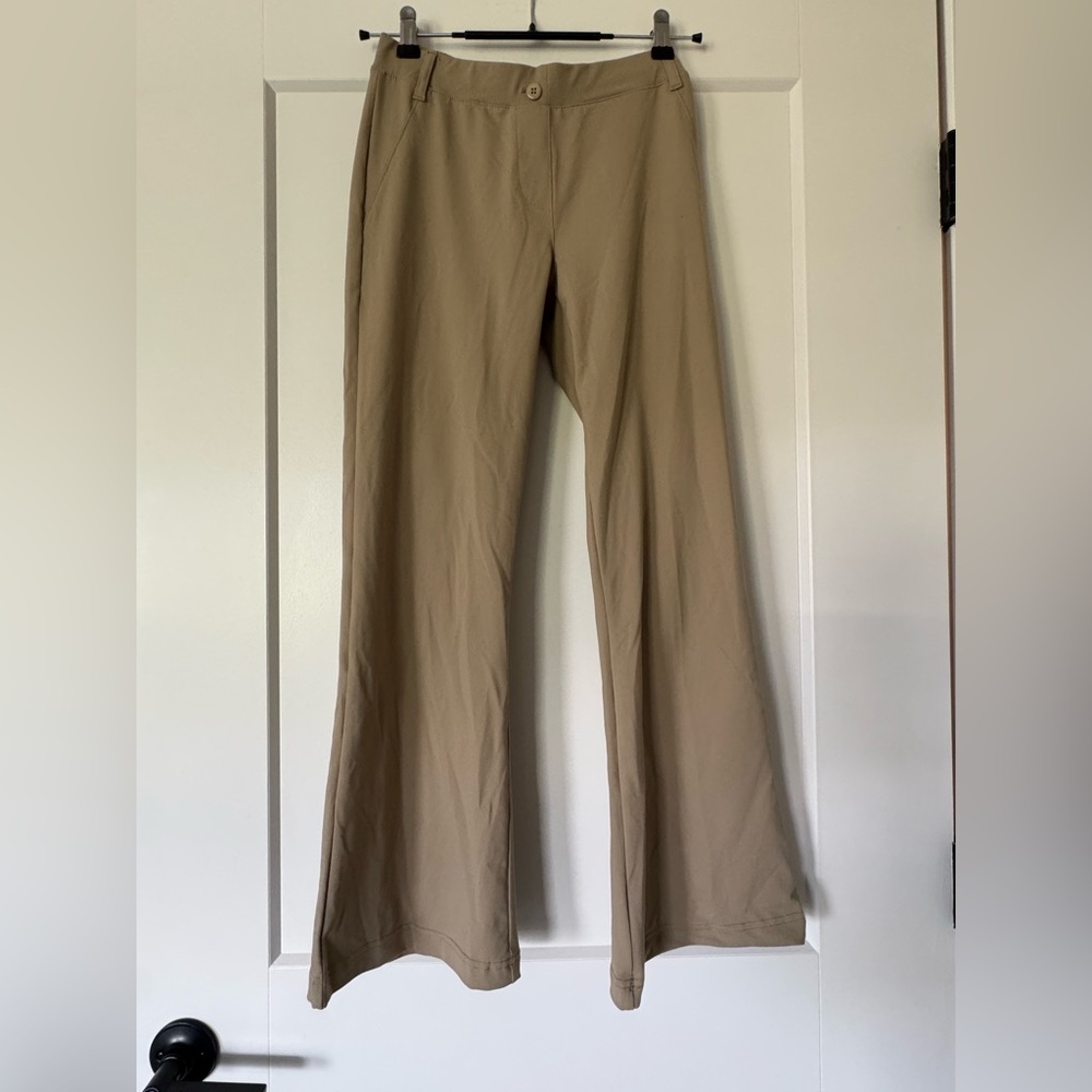 NWT Yogispace Women’s Tan Comfort Pants Size S